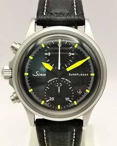 美品 SINN 300本限定 356 ユーロフリーガー クロノグラフ ジン 356.1947 EURO FLIEGER 自動巻き 時計