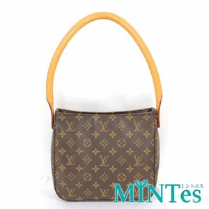 Louis Vuitton ルイヴィトン M51146 ルーピング MM ショルダー モノグラム ブラウン モノグラムキャンバス バッグ レディース デイリー