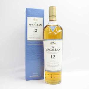 1円~MACALLAN（マッカラン）12年 トリプルカスク 40％ 700ml F24F210016