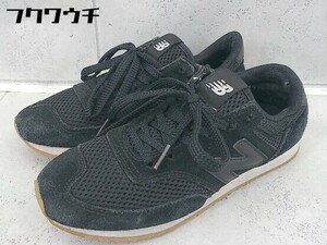 ◇ NEW BALANCE ニューバランス CW620URK 620 スニーカー シューズ サイズ23cm ブラック レディース