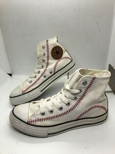 コンバース　 CONVERSE オールスター　 ハイカットスニーカー ホワイト　ボール　キッズ　20.5cm