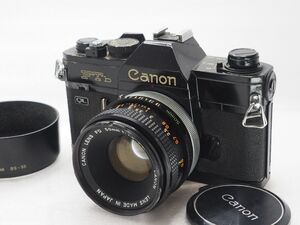 ★並品★ CANON キャノン FTb + FD 50mm F1.8 S.C. ★シャッターOK、一部不具合(説)★ @5490