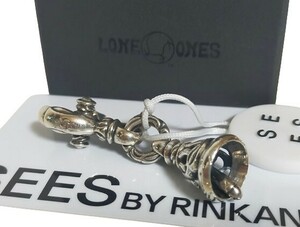 鑑定済☆LONEONES Crane Bell Key Clasp ロンワンズ クレーン ベル キークラスプ