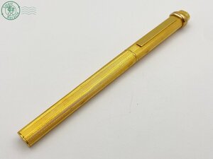 AK0605819　◇ 1円～! Cartier カルティエ トリニティ ゴールド 金色 フランス製 キャップ式 PLAQUE OR G ヴィンテージ 文房具 筆記用具