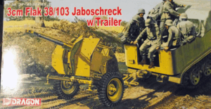 ドラゴン/1/35/ドイツ陸軍３cm Flak 38/103 Jaboshreck w/Trailer/未組立品