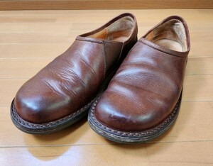 Trippen トリッペン　MADE IN GERMANY　スリッポン レザー シューズ　 メンズ　size 47 茶　ブラウン