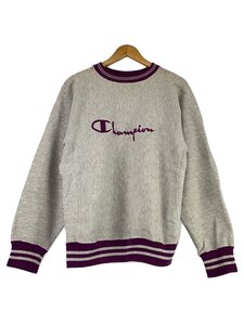 Champion◆90s/スウェット/REVERSE WEAVE/USA製/M/コットン/GRY