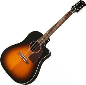 Epiphone Inspired by Gibson J-45 EC Aged Vintage Sunburst Gloss