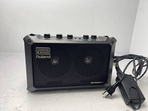 11/28★Roland STEREO★ローランド モバイルキューブ ギターアンプ ミニアンプ【中古/現状品/通電確認OK/動作未確認】