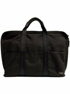 PORTER◆ハイブリッド2ウェイブリーフケース/BLK/737-09204