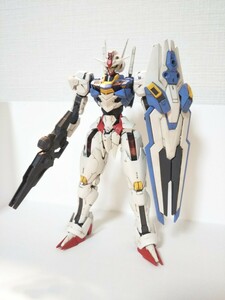 BANDAI フルメカニクス 1/100 ガンダムエアリアル 水星の魔女 完成品（ウェザリング仕上げ）