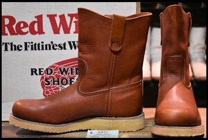 【8E 箱付 DEAD 旧羽タグ ANSI75 86年】レッドウィング 2276 ペコス 赤茶 オロラセット スチール入り ブーツ redwing pecos HOPESMORE