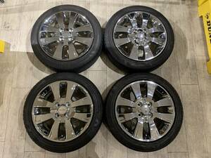 【2312007】日産 AUTECH スポークホイール 15インチ 5.5J +50 PCD100 4H + KUMHO ECSTa HS51 165/55R15 2020年 4mm 6mm