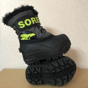 SOREL KID’S SNOW BOOT size-10cm 中古(美品) 箱無し NCNR