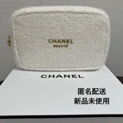 新品　CHANEL 2024 クリスマスコフレ ポーチ ホワイト