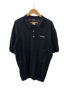 X-LARGE◆ポロシャツ/XL/コットン/BLK/101232013009