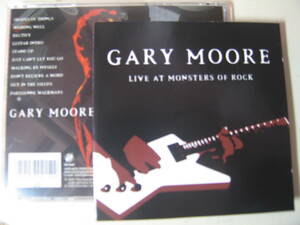 無傷CD ゲイリー・ムーア ライヴ・アット・モンスターズ・オブ・ロック Gary Moore - Live at Monsters of Rock /xz