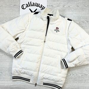 ★美品★Callaway キャロウェイ / 2WAY フルジップ ダウンジャケット / サイズ L