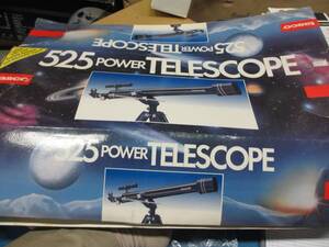 333　　　　天体望遠鏡　　タスコ　　５２５ 　POWER TELESCOPE 　　　　　