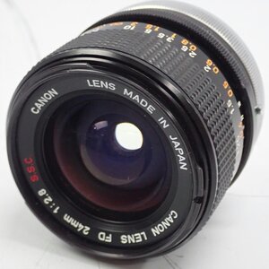 1円【一般中古】Canon キヤノン/交換レンズ/FD 24mm F2.8 S.S.C/62