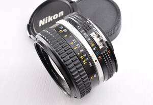 [SIC] Nikon Ai-S NIKKOR 50mm F1.4　50/1:1.4　ニコン　AISニッコール　S/N.6009994　MFレンズ　#1800