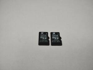 2枚セット　512MB　メガバイト　microSDカード　フォーマット済み　メモリーカード
