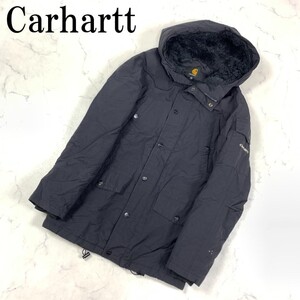 LA3605 カーハート ジャンパー モッズコート Carhartt ブラック 裏地有 シベリアンフード付き 黒 XS