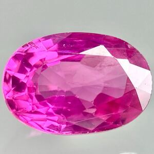 1円〜!!ソ付!!〔天然ルビー0.687ct〕d 約5.8×3.8mm ルース 裸石 corundum コランダム ruby 宝石 jewelry BC5/BC5 テEA0 マ34