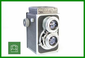 【同梱歓迎】実用■■リコー RICOHFLEX MODEL VII 8cm F3.5■シャッター全速完動■15703