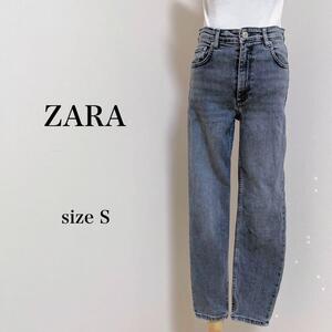 ZARA ザラ レディース デニム ジーンズ フルレングス ストレート S