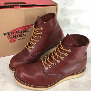 RED WING レッドウィング 箱有 9105 アイリッシュセッター プレーントゥ ブーツ SIZE: US 8D 赤茶 MH632024092920