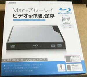 【中古】ロジテック(エレコム) Blu-rayディスクドライブ/for Mac/USB3.0/シルバー LBD-PMJ6U3MSV