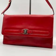 ✨美品✨ Ferragamo フェラガモ ヴァラリボン ショルダーバッグ