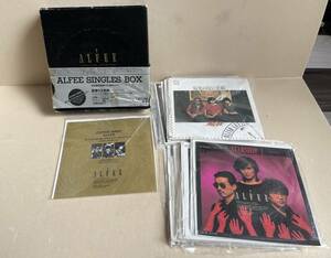 THE ALFEE アルフィー「Alfee Singles Box」レコード（7インチ）17枚セット