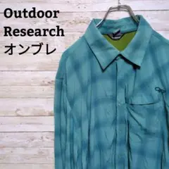 【640】OutdoorResearchアウトドアリサーチチェックシャツ.