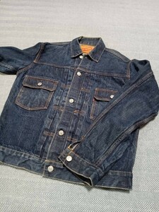 DENIME ドゥニーム 2ポケット デニムジャケット ヴィンテージ 濃紺 SIZE：42 Lot 507