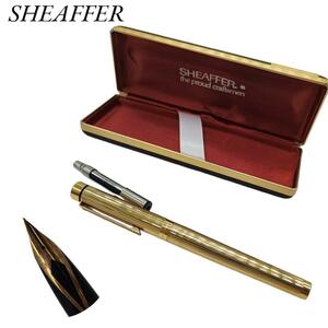 SHEAFFER シェーファー ゴールド 万年筆 K14 14金 ボールペン　タルガ