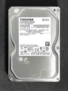 【送料無料】 ★ 1TB ★　TOSHIBA　/　DT01ABA100V　★　良品　AVコマンド対応　3.5インチ内蔵 HDD　SATA　東芝　[管理■2MNS]