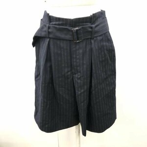 TOMORROWLAND 1 トゥモローランド パンツ ショートパンツ DES PRES Pants Trousers Short Pants Shorts 紺 / ネイビー / 10032083