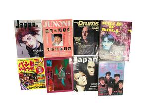 お12-133aB//【中古品】昭和雑誌 21冊まとめ その他 ロック関係 X BOOWY 詳細不明 