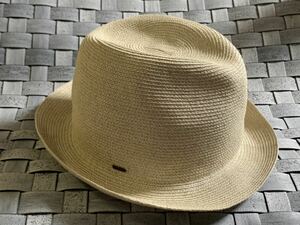 CA4LA カシラ ハット　夏用帽子 ベージュ　とってもシンプルで軽い