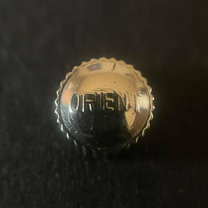 【時計●部品 Orient(オリエント) 竜頭 1pcs. 4.4mm 銀／新古不明(8286-4)】