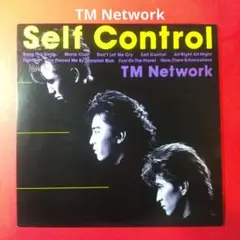 tm network LP レコード self control 小室哲哉