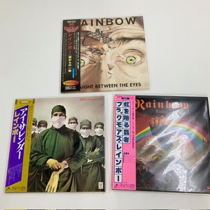 B200 レインボー Rainbow 紙ジャケット CD 3枚まとめ アイ・サレンダー/Rising/闇からの一撃 など 帯付き ハードロック