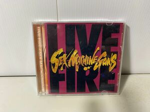 SEX MACHINEGUNS ライブCD LIVE FIRE