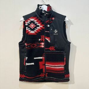 RLX Native Boa Fleece Vest ネイティブ ボア フリース ベスト POLO RALPH LAUREN ポロ ラルフローレン SPORT ポロ スポ―ツ S 