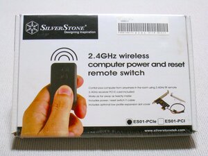 【未開封】SilverStone 2.4GHzワイヤレス POWER/Resetリモートスイッチ SST-ES01-PCIe