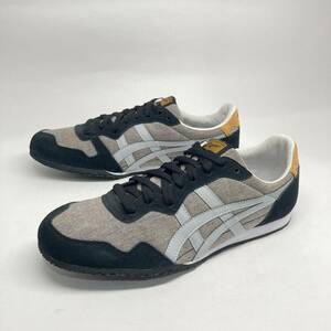 即決!限定! Onitsuka Tiger SERRANO キャンバス スエード グレー ブラック 26cm TH7A2L / オニツカタイガー アシックス セラーノ asics