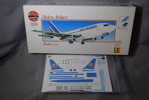 ■稀少1/144米DRAW製 B737-200全日空(ANA)モヒカン塗装+エアフィックス製キット【検】ミニジャンボ