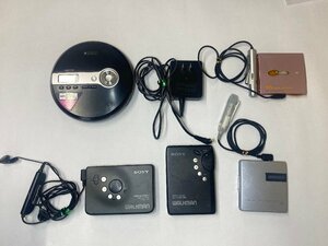 【中古/作動未確認/ジャンク】ソニーSONY/WM-EX606・WM-EX707・MZ-700・D-NE241・ケンウッド DMC-P55/5点